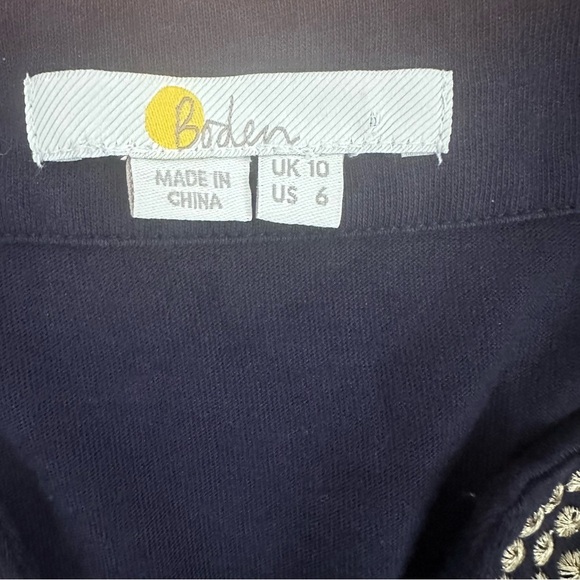 Boden Sleeveless Blouse blue casual look Size 6 (n3) - Picture 6 of 8